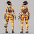 do star wars, game character or sci fi game character art