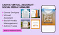 be executive virtual assistant personal assistant social media manager admin VA