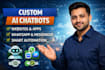 ai chatbot for business website and app
