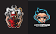 design mascot smoking hookah logo