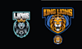 make creative lion tiger logo with mascot style