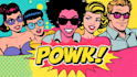 draw pop art in retro comic style