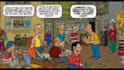 draw any humorous comic strip or cartoon