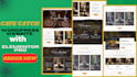 create a restaurant and cafe website in wordpress elementor