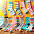 give you a premade sock designs