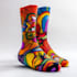 custom unique socks design 3d shoe design