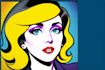 do a retro pop art roy lichtenstein style