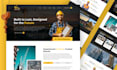 design a responsive website for hvac, roofing, plumbing and construction