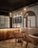 interior design cafe restaurant realistic rendering