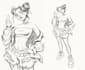 draw concept art, character design, fanart, an illustration