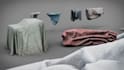do 3d textile animation, 3d socks design, blanket modelling and realistic render