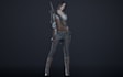 port stylized 3d character, 3d cartoon model,nsfw,blender,3d fortnite character