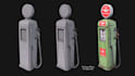 3d model and texture stylized assets