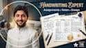 write notes , assignments, letters english and urdu