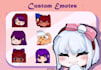 draw your custom emotes