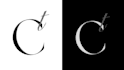 monogram or minimal letter logo