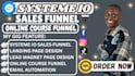 build systeme io sales funnel, systeme io online course funnel systeme io funnel