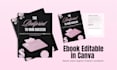 design custom canva ebook, workbook, lead magnet, presentation, PDF in 24 hours