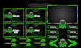 design custom animated twitch stream overlay alerts and pack with templates