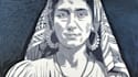 create a portrait print linocut