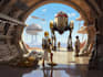 create star wars and sci fi illustration