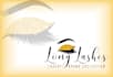 create logo for hair and lash extensions