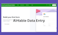 airtable data entry for tight timelines