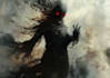 do a unique fantasy horror character art