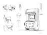 draw your product concept sketches for your design
