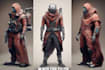 create fantasy, sci fi, character with hyperrealistic style