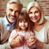 draw a cute family portrait