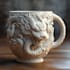 create a custom coffee mug design or coffee cup design