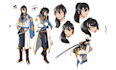 create anime character sheet