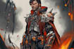 design stunning sci fi, cyberpunk, fantasy characters