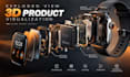 create 3d product animation and product video