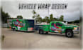 do van wrap design, car wrap design, truck wrap design
