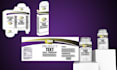 packaging label and box design and 3d mockup