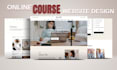 create high quality online course website that gets real results fast