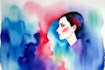 do paint abstract and surreal watercolor acrylic art