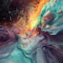 create abstract geometric digital art