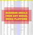 collect email leads and business emails from any social media platform