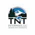 do minnesota, river, tree, snow enterprises, llc logo