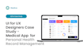 do expert UX case study design in figma