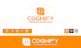 design tech, crypto, security, startup, fintech business logo