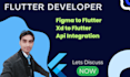 work as figma to flutter convertor, xd to flutter and develop flutter apps