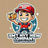 do awesome delivery boy mascot logo design with express service