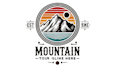 do outdoor travel mountain hiking adventure logo