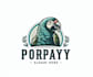 design professional parrot logo without any copyright
