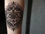 high end dotwork tattoo design for you