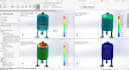 design pressure vessel and storage tank fabrication drawings
